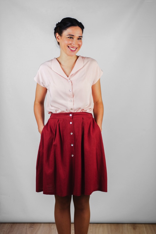 0002 SKIRT CAMPANULA AMAPOLA BLOUSE garbellfotoGrafia MR Colette Web 22 Resized