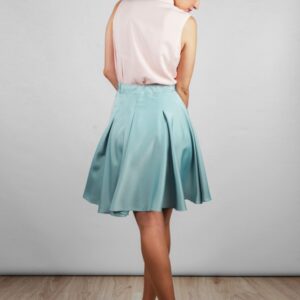 0002 SKIRT SUNFLOWER REAR PLEATS SATIN GLORIOSA BLOUSE garbellfotoGrafia MR Colette Web 39 Resized